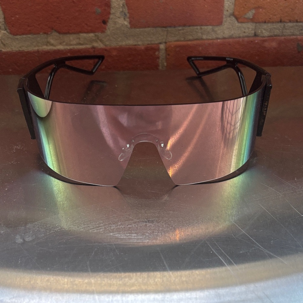 Urban Outfitters Iridescent Shield Sunglasses